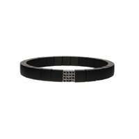 Bracelet Roberto Demeglio Scacco in Ceramic Diamante 0.18 Ct 951N1DN - 951N1DN